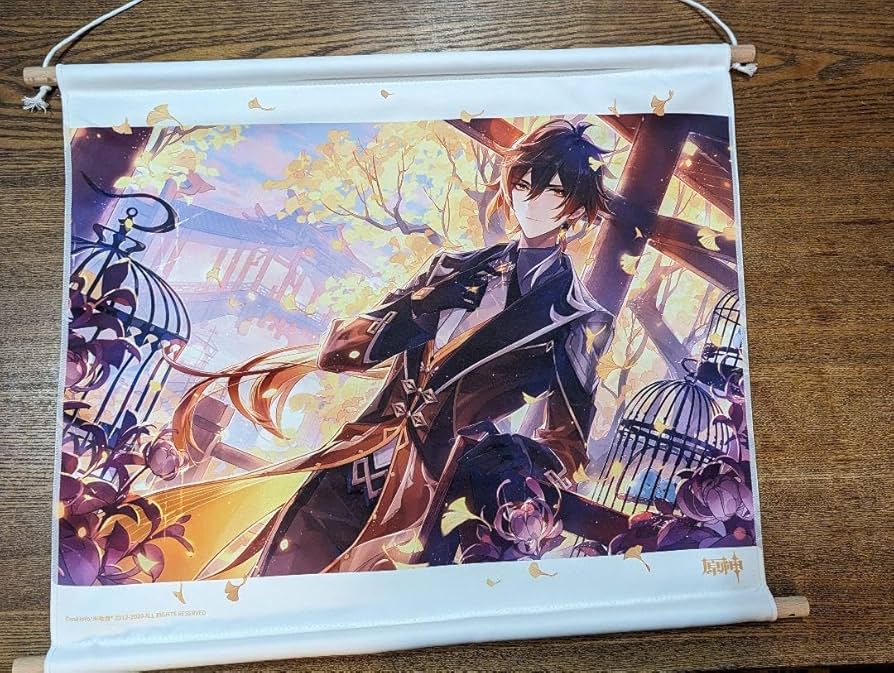 Amazon.co.jp: 原神 鍾離 タペストリー 中国限定 : ホーム＆キッチン